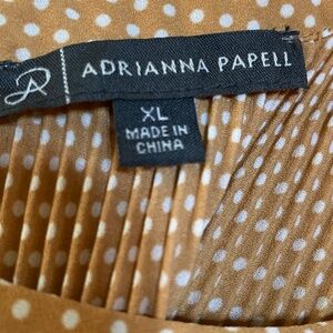 Adrianna Papell Polka Dot Blouse
